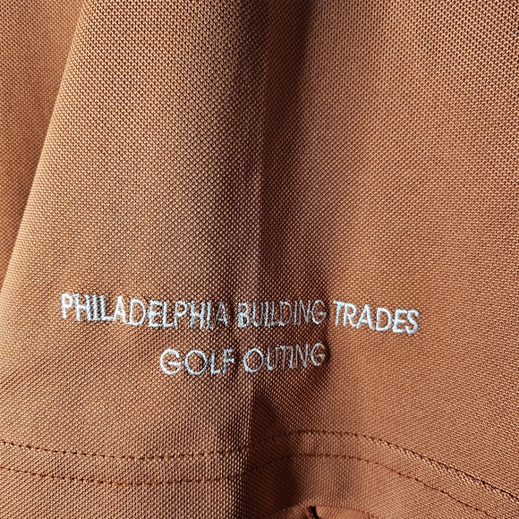 AKWA Classic Rust Orange Polo Shirt Size 3XL Big And Tall Golf Casual USA Made - Picture 6 of 11